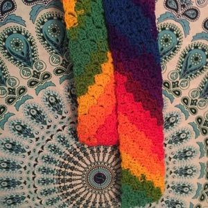 Gay pride scarf